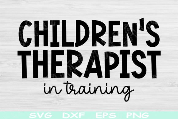 Children's Therapist in Training SVG: A Closer Look
