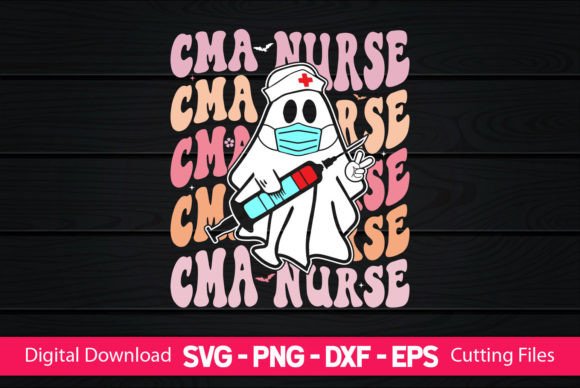 CMA Nurse Retro Boo Ghost: A Charming Addition