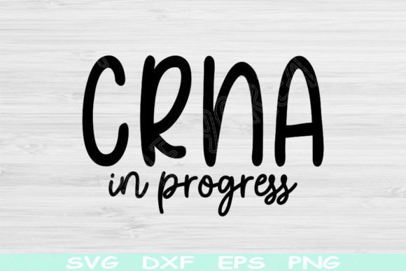 CRNA Svg in Progress: A Perfect Nurse Anesthetist Design
