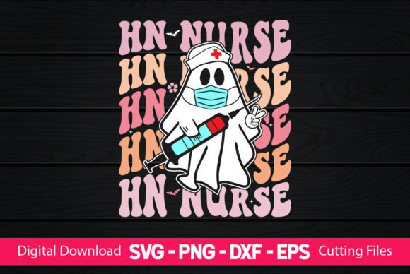 Halloween Fun with HN Nurse Retro Boo Ghost