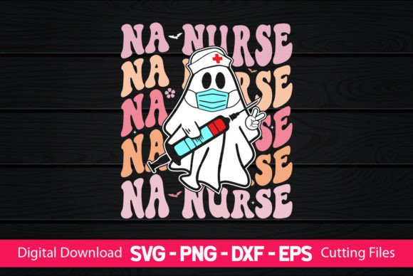 NA Nurse Retro Boo Ghost: A Charming Addition