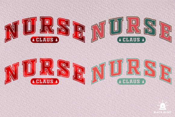 Nurse Claus Varsity Christmas SVG: A Festive Design Review
