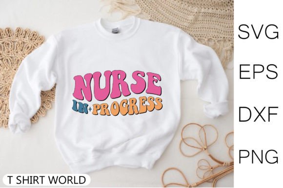 Nurse in Progress Retro SVG Design Review