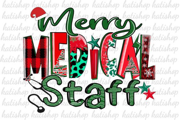 Review: Medical Staff Christmas Png Sublimation