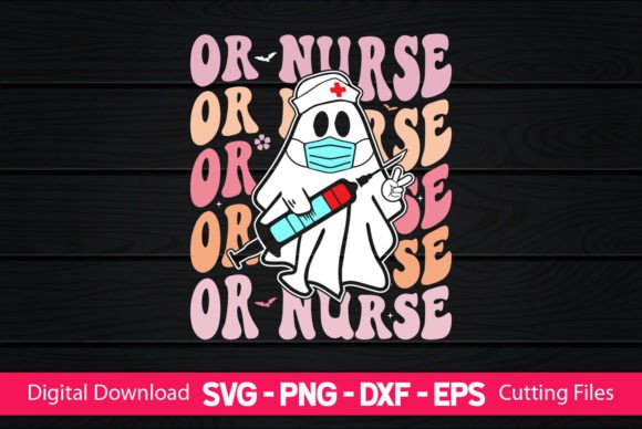 Review of Or Nurse Retro Boo Ghost Design