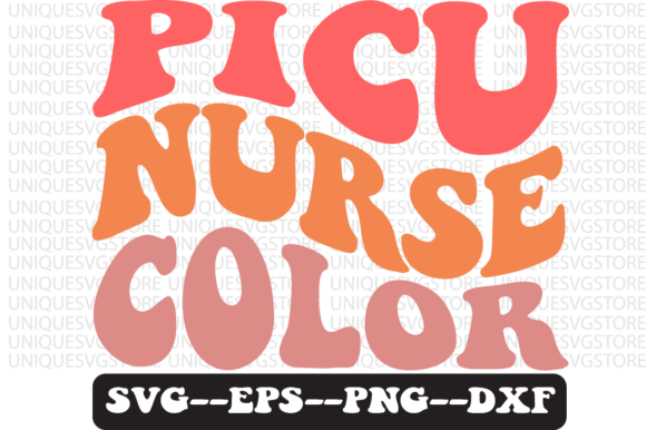 Review: Picu Nurse Color Groovy Retro Svg Design