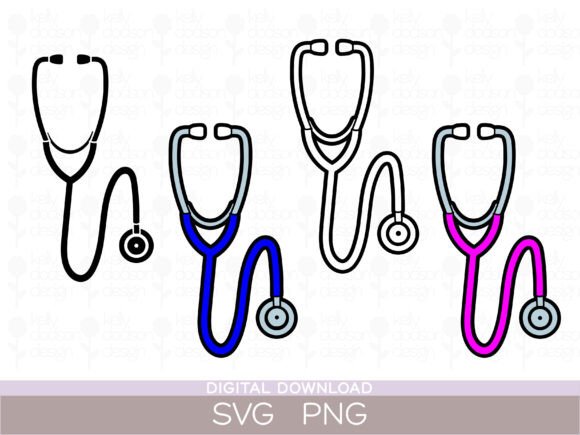 Stethoscope SVG and PNG: A Modern Medical Emblem